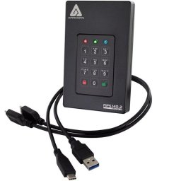 Disco Duro Apricorn Aegis Fortress L3 2 TB Externo 5400 rpm USB 3.2 Encriptado