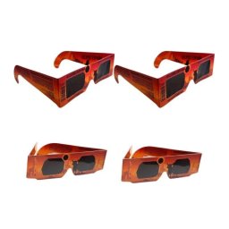 Roctar Gafas de Eclipse Certificadas ISO y CE (pack Familiar 2 Unidades Adultos + 2 Unidades Niños)