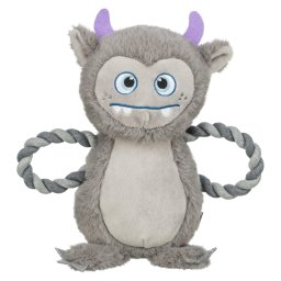 Monstruo Trixie con cuerda para perros - 33 cm de largo