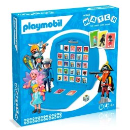 Juego de Cartas Winning Moves Playmobil Top Trumps Match Multilingüe para 2+ jugadores