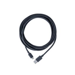 Cable USB NACON PS5USBCCABLE3M USB-A a USB-C 3 m Negro trenzado PS5