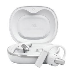 Auriculares JBL Sense Pro inalámbricos Bluetooth para llamadas y música con reducción de ruido, micrófono y protección IP54, blancos