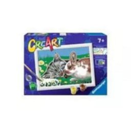 Kit de pintura Ravensburger 20074 multicolor sobre lienzo acrílico