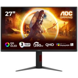 Monitor AOC G4 Q27G4ZD 27" Quad HD 280Hz QD-OLED HDR400 Altavoces 1ms