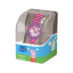Reloj infantil Disney Peppa Pig 482608 correa de silicona colores vivos