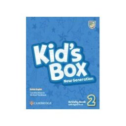 Cambridge University Press Kid's Box New Generation Level 2 Activity Book With Digital Pack British English