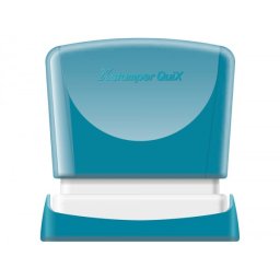Sello x'stamper quix personalizable color rojo medidas 11x40 mm q-10