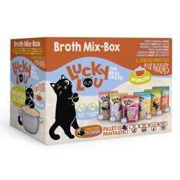 Lucky Lou Extra Food filete en caldo 12 x 70 g - Pack % - Pack mixto 24 x 70 g
