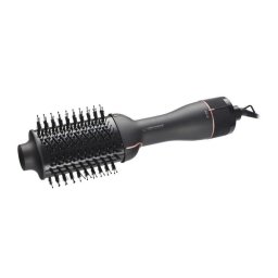 Moldeador de Pelo Cepillo de Aire Caliente Esperanza EBL015 1200W 3 Velocidades Giratorio Negro