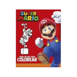MONTENA Super Mario: Libro Deluxe Para Colorear