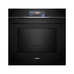 Horno eléctrico Siemens iQ700 HM778GMB1 67 L Negro con microondas, autolimpieza pirolítica, Wi-Fi y pantalla TFT
