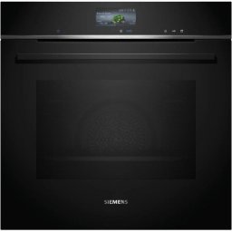 Horno eléctrico Siemens iQ700 HR736G1B1 71 litros Negro-Inox vapor y autolimpieza
