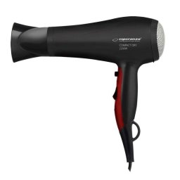 Secador de Pelo Esperanza EBH004K 2200W 3 Temperaturas Negro con Concentrador