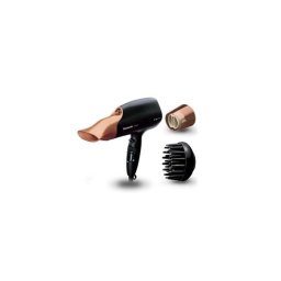 Secador de Pelo Iónico Panasonic EH-NA65CN825 2000W 4 Temperaturas 3 Velocidades con Difusor Negro Oro