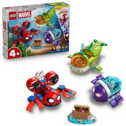 Set de construcción LEGO Marvel 11207 Spidey Vehículos Submarinos 3 minifiguras