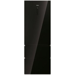 Haier 3D 70 Series 7 HTW7720DNGB Frigorífico Combi D Cristal Negro