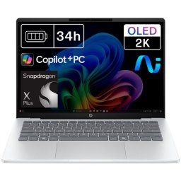 HP OmniBook 5 NGAI 14-he0005ns 14" Snapdragon X Elite 16GB 1TB SSD OLED IA Windows 11 Home