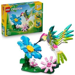 Set de construcción LEGO Creator 31384 Colibrí 3 en 1 312 piezas articulado