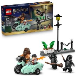 Set de construcción LEGO Harry Potter 76459 Hagrid y Harry Huida de Privet Drive 124 piezas