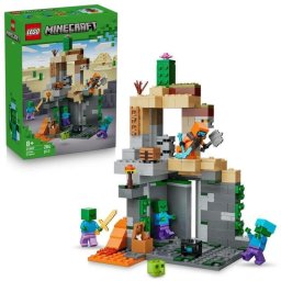 Set de construcción LEGO Minecraft 21587 La Mazmorra de Zombis 284 piezas