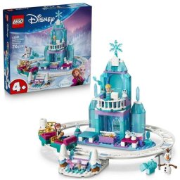 Set de construcción LEGO 43281 Castillo de Hielo de Elsa con personajes y trineo