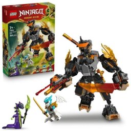 Set de construcción LEGO 71854 Meca de Misión de Cole y Zane Dragón articulado con 3 minifiguras