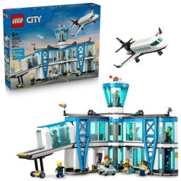 Set de construcción LEGO City 60502 Aeropuerto con Avión y 9 minifiguras