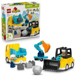 Set de construcción LEGO Duplo 10475 Vehículos 3en1 con 22 piezas y 2 figuras