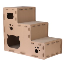 Escalera rascador TIAKI Puzzle para gatos - 70 x 40 x 60 cm (L x An x Al)
