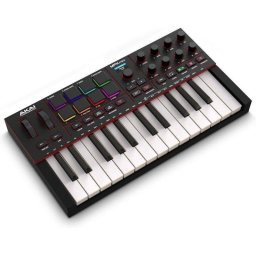 Controlador MIDI Akai MPK Mini IV 25 Teclas USB-C Pads RGB 8 Perillas Asignables