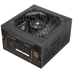 Mars Gaming Mpb1200psi Fuente Alimentación 1200w 80 Plus Gold 10 Años Garantía Negro
