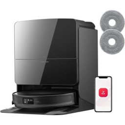 Robot Aspirador y Fregasuelos Roborock Saros 10R Set con Autovaciado Navegación 3D 22.000 Pa con Cámara y Brazo
