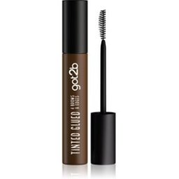 Glued 4 Brows & Edges Gel De Fijación De Cejas 2 En 1 Tinted Brown 16 Ml