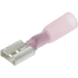 FREI WE F601638HS - Terminales enchufables planos con tubo termorretráctil -