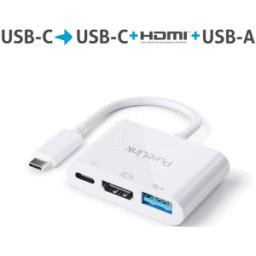 PURELINK PURE IS270 - Adaptador USB-C a Multipuerto - iSeries 0,10m