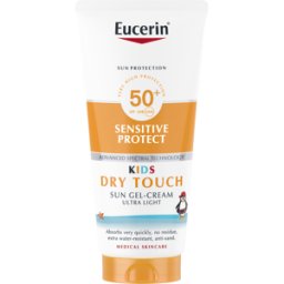 Eucerin Sun Protection Sensitive Protect SPF50 Gel-Crema Solar Niños Ultra Ligero 200mL SPF50+