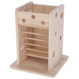 Torre de heno y verduras Kerbl Pet para animales pequeños - 24 x 24 x 30 cm (L x An x Al)