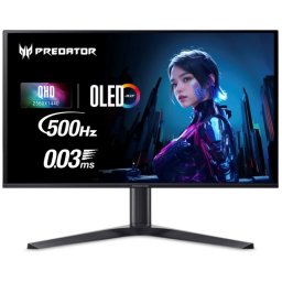 Monitor Acer Predator X27UF5 27" QHD 500Hz OLED 0,03ms FreeSync Premium Pro HDR500