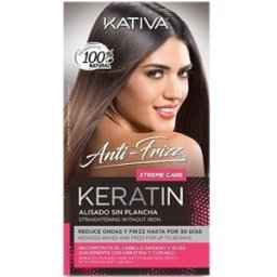 Kativa Alisado con queratina antiencrespamiento sin plancha Xtreme Care 1 un.