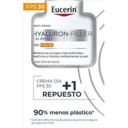 Eucerin Antiedad Hyaluron Filler Día FPS30 + Recarga