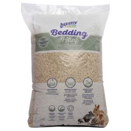 Bunny Bedding lecho absorbente de cáñamo para roedores - 2 x 90 l