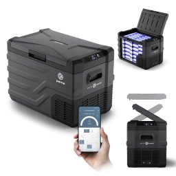 Peme Quest 40 Nevera Portátil Con Compresor 35.3l Negro