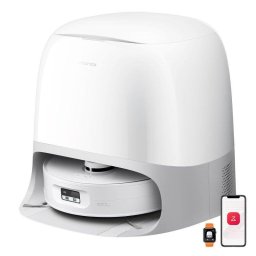 Robot Aspirador y Fregasuelos Roborock Qrevo Curv 2 Flow con Autovaciado Navegación LiDAR 20.000 Pa Control por Voz IA Cámara