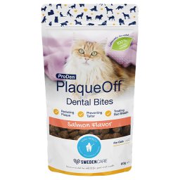 ProDen PlaqueOff Dental Bites para gatos - 60 g - Salmón