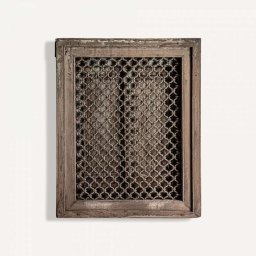 Panel Decorativo Rustico Ventana Madera y Hierro Antique