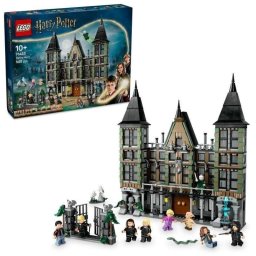 Set de construcción Lego Harry Potter Mansión Malfoy 76453 con 1601 piezas y 10 personajes