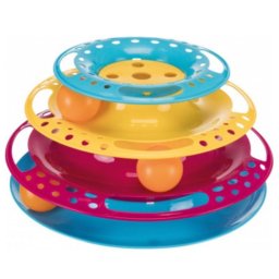 Juguete interactivo TRIXIE Catch the Balls para gatos multicolor 25 cm
