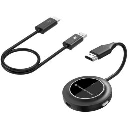 Adaptador de pantalla inalámbrico Conceptronic ATHERIC02B HDMI FullHD 30 m USB