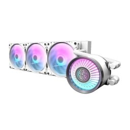 Refrigeración Líquida darkFlash DN360 White 360mm 3 Ventiladores ARGB Bomba 3 Posiciones