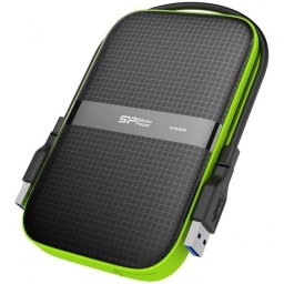 Disco Duro Silicon Power Armor A60 2TB HDD 2,5" USB 3.2 Gen 1 Resistente Golpes Agua